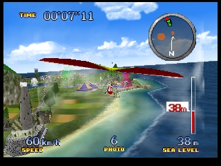 Pilotwings 64 (Europe) (En,Fr,De) In game screenshot